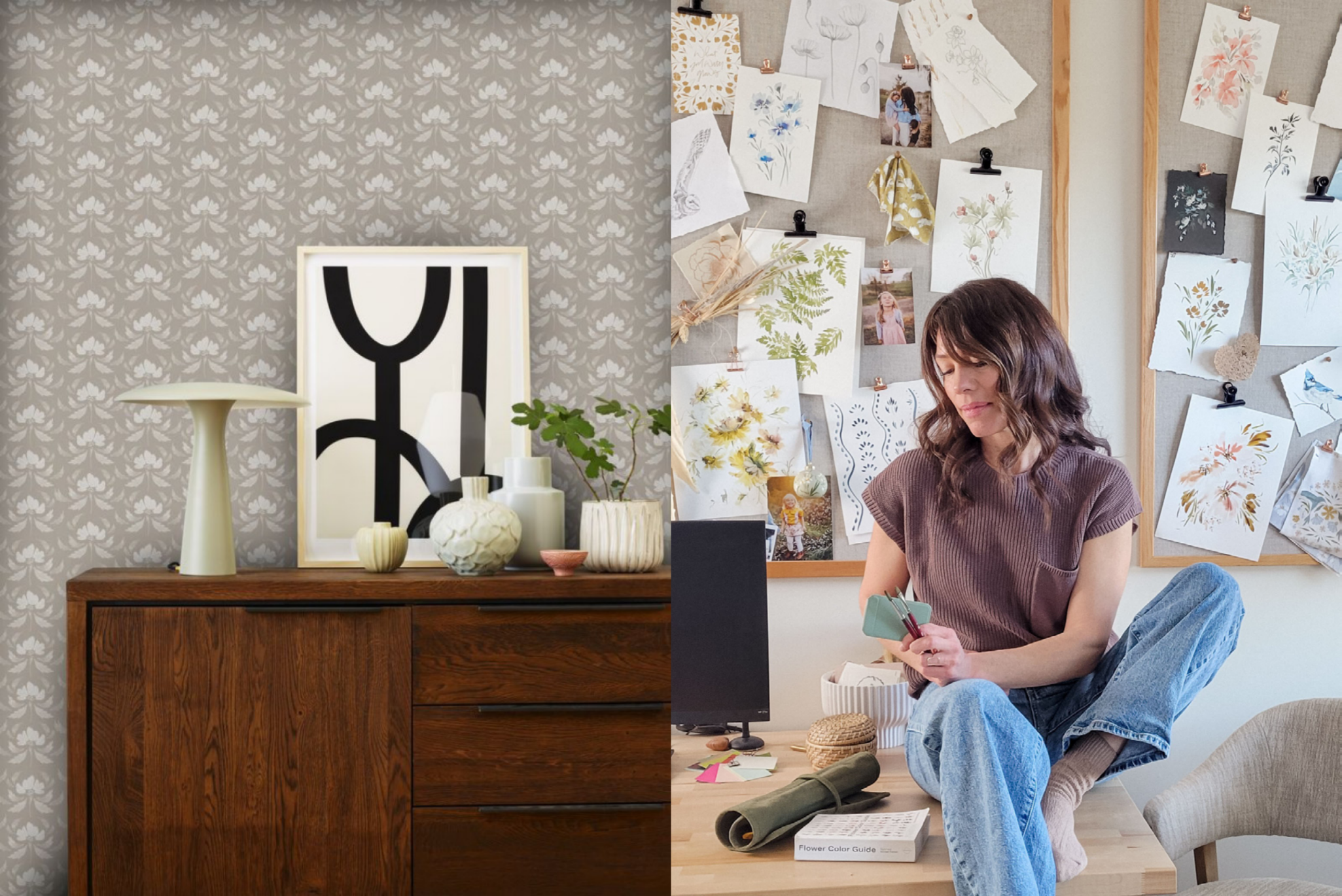 Cottage core III by Wallpassion x Melissa Johnson